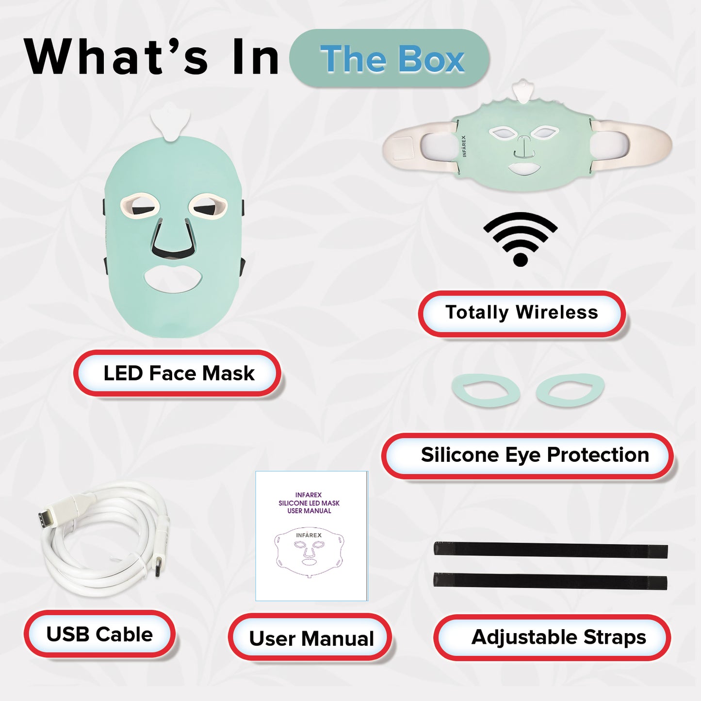 Multi-Spectrum Red Light Therapy Face Mask